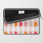 City life facade 2 pearl pink Laptop Sleeve Gallery Image 2