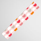 City life facade 2 pearl pink Table Runner Gallery Image 3