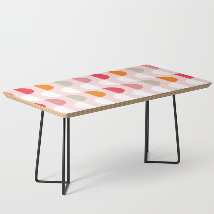 City life facade 2 pearl pink Coffee Table Gallery Image 1