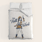 The Hell I Won't: Retro Cowgirl V.2 Comforter Gallery Image 6