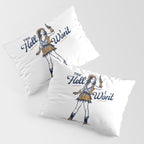 The Hell I Won't: Retro Cowgirl V.2 Pillow Sham Gallery Image 3
