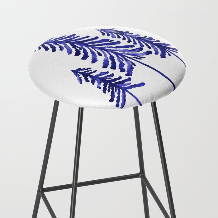 Pine Trees - Navy Stool Gallery Image 2