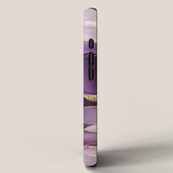 Day And Night Purple Marble Landscape iPhone Case Gallery Image 2