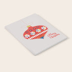 Festive red retro bauble Notebook Gallery Image 2
