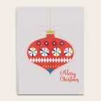 Festive red retro bauble Notebook Gallery Image 4