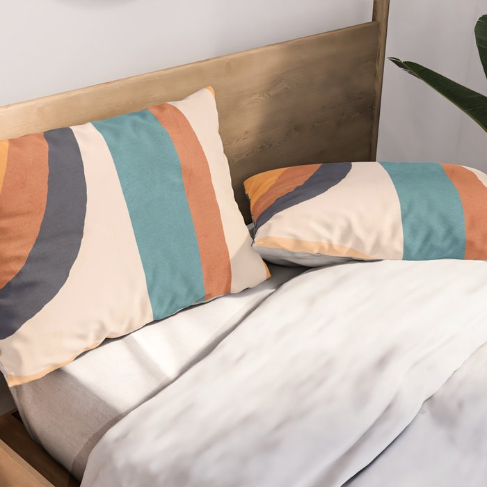 Modern Abstract Art 7 Pillow Sham Gallery Image 2