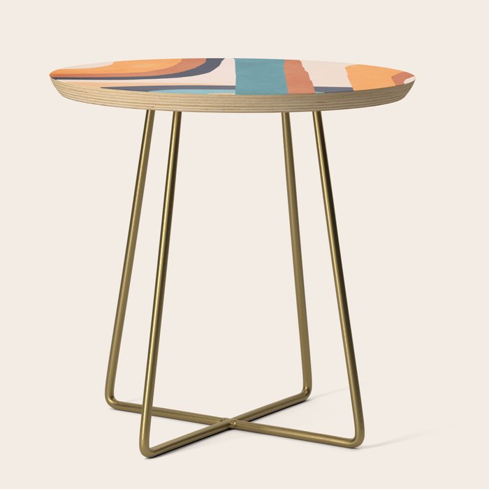 Modern Abstract Art 7 Side Table Gallery Image 1
