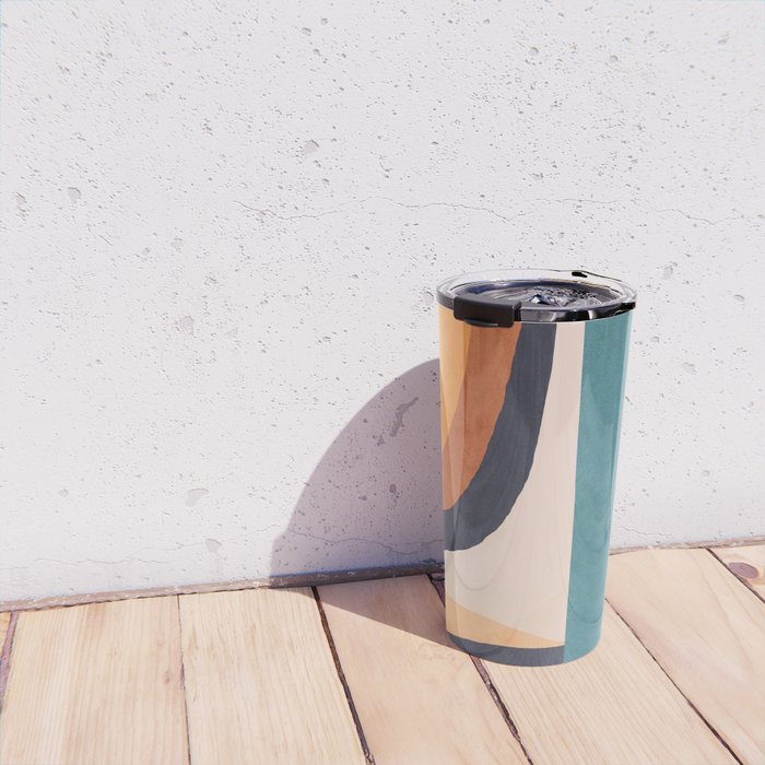 Modern Abstract Art 7 Travel Mug Gallery Image 4