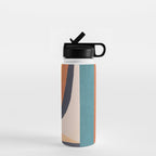 Modern Abstract Art 7 Water Bottle Gallery Image 1