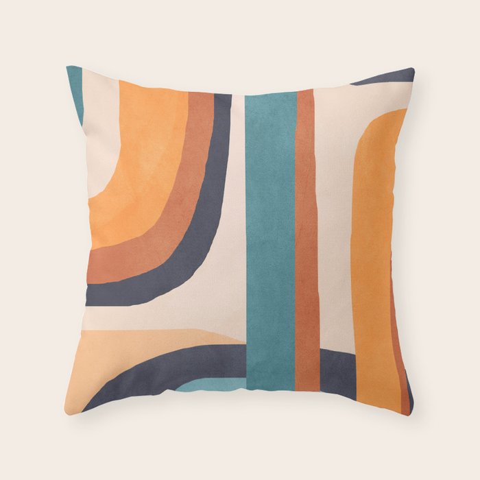 Modern Abstract Art 7 Throw Pillow Gallery Image 6
