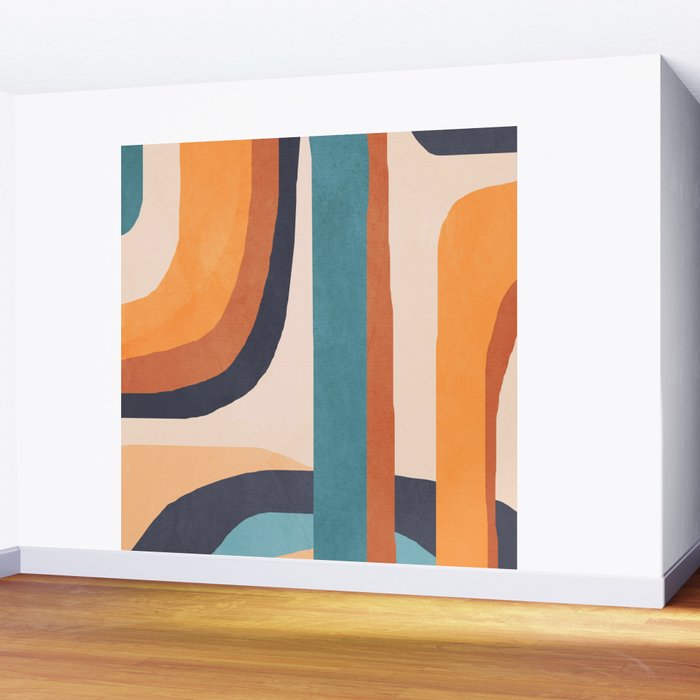 Modern Abstract Art 7 Wall Mural Gallery Image 2