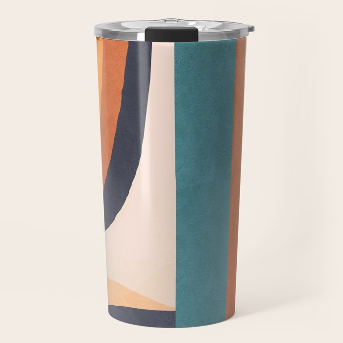 Modern Abstract Art 7 Travel Mug Gallery Image 1