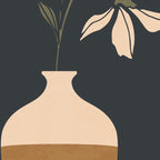Minimal Abstract Art Vase Flower 9 Coffee Mug Gallery Image 2