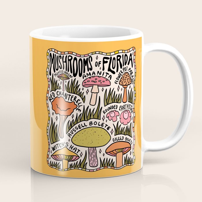 Mushrooms of Florida Coffee Mug Gallery Image 1