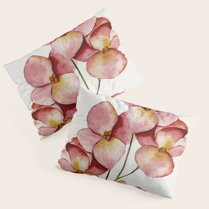 Soft Flowers Pillow Sham Gallery Image 3