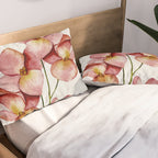 Soft Flowers Pillow Sham Gallery Image 2