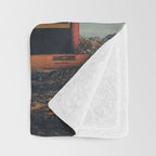 a Postcard from year 2347 Throw Blanket Gallery Image 3