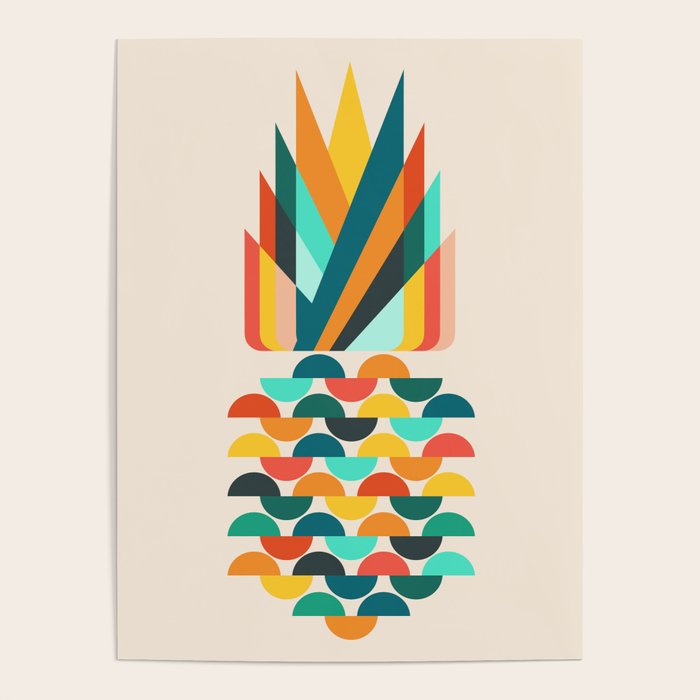 Groovy Pineapple Poster Gallery Image 4