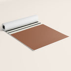 Burnt Orange x Stripes Yoga Mat Gallery Image 2