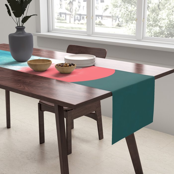 Where sea and sky collide Table Runner Gallery Image 2