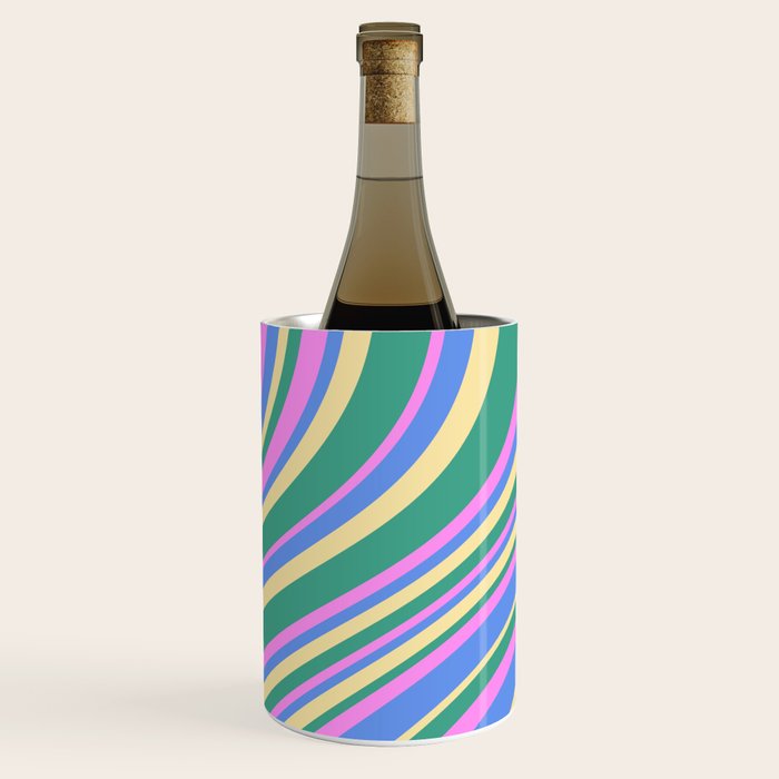 Wavy Stripes XV - 90s Pastel Wine Chiller Gallery Image 2