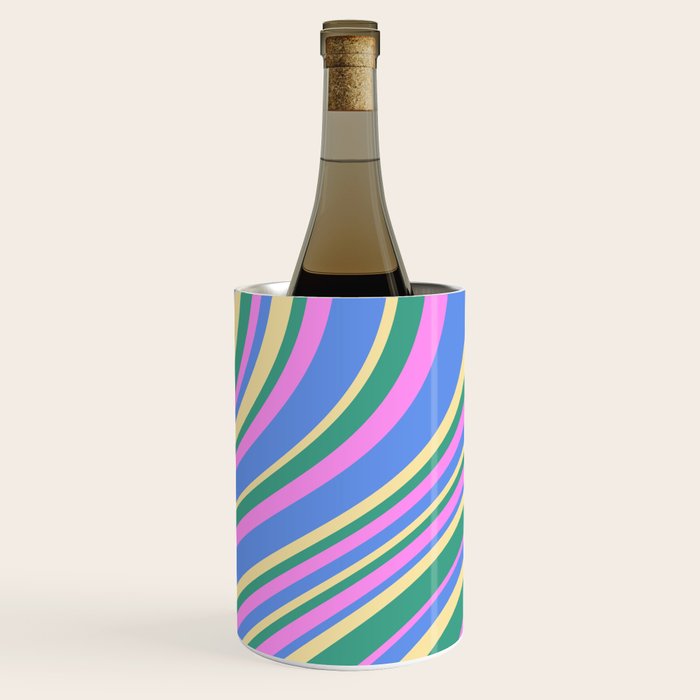 Wavy Stripes XV - 90s Pastel Wine Chiller Gallery Image 3