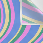 Wavy Stripes XV - 90s Pastel Wall Tapestry Gallery Image 3