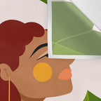 Banana Leaves Wall Tapestry Gallery Image 3