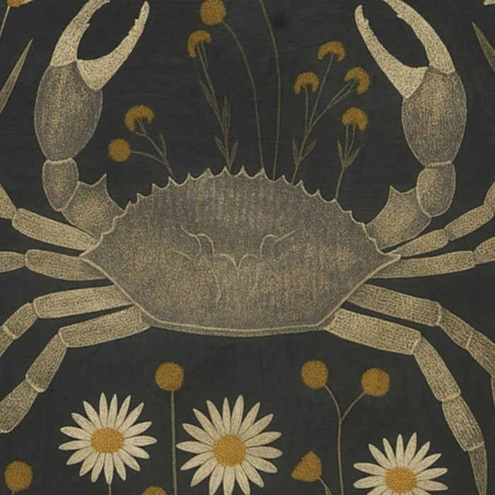 Crab with Daisies Coffee Mug Gallery Image 2