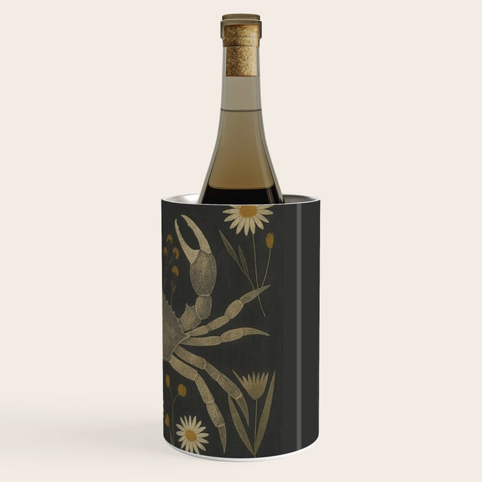 Crab with Daisies Wine Chiller Gallery Image 3
