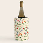 Bright Vintage Flower Pattern Wine Chiller Gallery Image 3