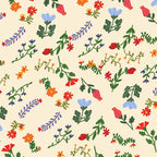 Bright Vintage Flower Pattern Coffee Mug Gallery Image 2