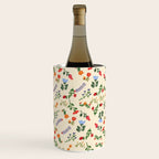 Bright Vintage Flower Pattern Wine Chiller Gallery Image 1