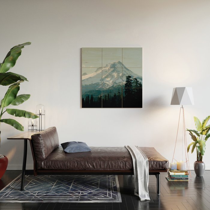 Mount Hood XII Wood Wall Art Gallery Image 2
