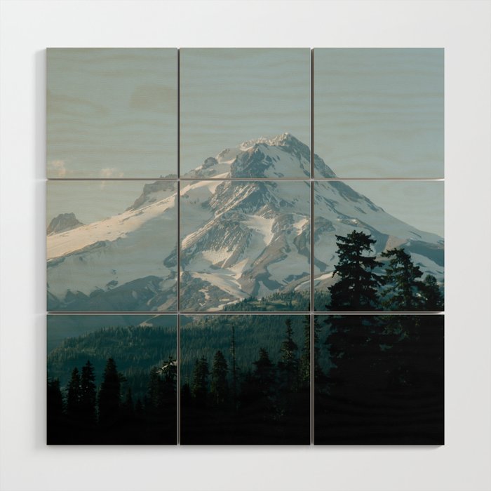 Mount Hood XII Wood Wall Art Gallery Image 1