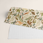 Fall leafy nature B Wrapping Paper Gallery Image 2