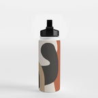 Modern Abstract Minimal Art 1 Water Bottle Gallery Image 2