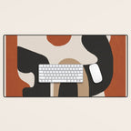 Modern Abstract Minimal Art 1 Desk Mat Gallery Image 1