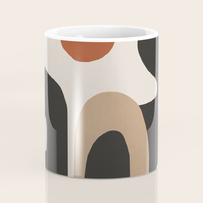 Modern Abstract Minimal Art 1 Coffee Mug Gallery Image 4