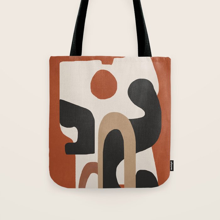 Modern Abstract Minimal Art 1 Tote Bag Gallery Image 1