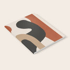 Modern Abstract Minimal Art 1 Notebook Gallery Image 2