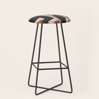 Modern Abstract Minimal Art 1 Stool Gallery Image 1