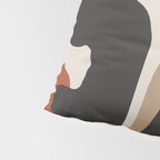 Modern Abstract Minimal Art 1 Pillow Sham Gallery Image 4
