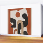 Modern Abstract Minimal Art 1 Wall Mural Gallery Image 2