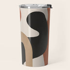 Modern Abstract Minimal Art 1 Travel Mug Gallery Image 2