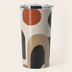 Modern Abstract Minimal Art 1 Travel Mug Gallery Image 1