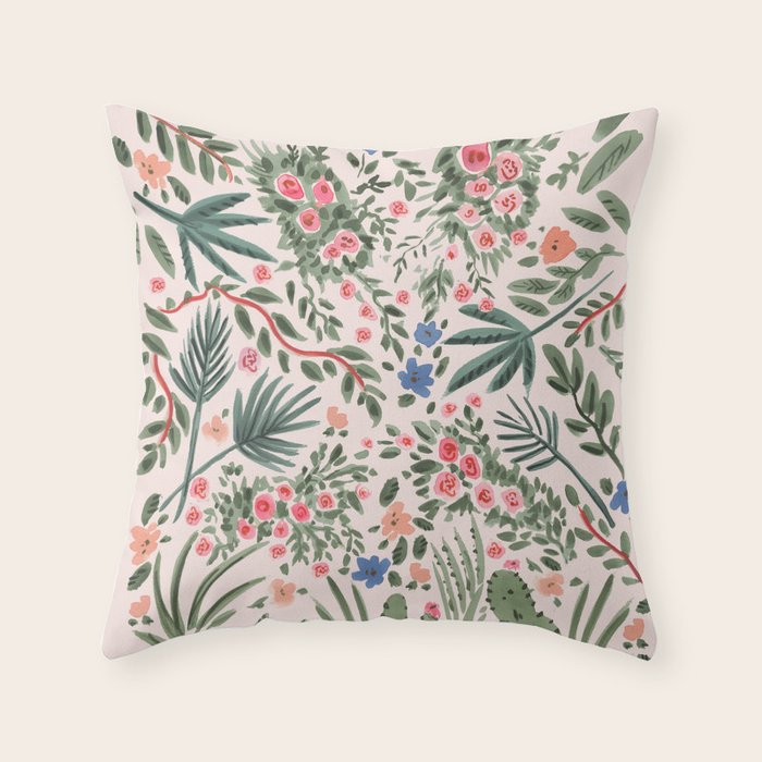Desert Palm Throw Pillow Gallery Image 6