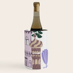 Home Block print lilac Wine Chiller Gallery Image 3