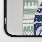 Home Block print lilac Laptop Sleeve Gallery Image 3