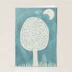 Nighttime Blossom Stationery Card Gallery Image 2
